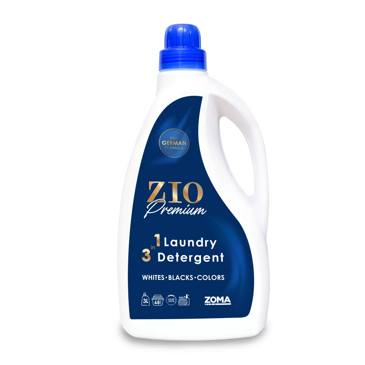 ZIO Premium - უნივერსალური სარეცხი საშვალება ქსოვილებისათვის - 3ლ ZP3000